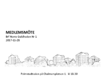 Medlemsstämma 2017